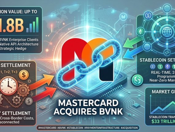 Mastercard’s $1.8B BVNK Acquisition: The Race to Own Stablecoin Settlement Infrastructure